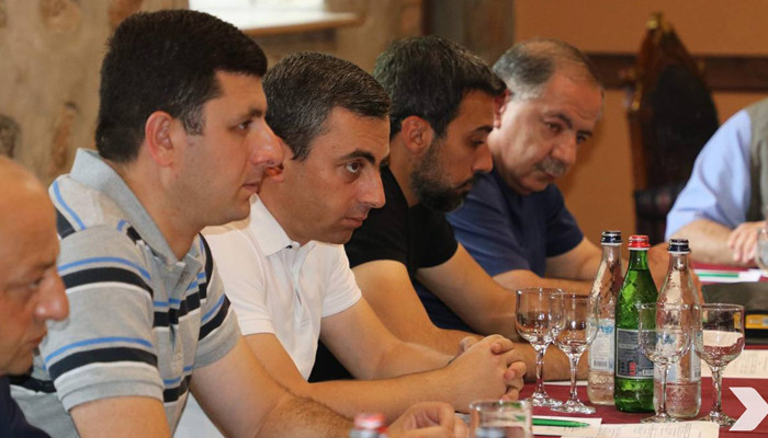 Представители движения «Сопротивление» с трехдневным визитом находились в Арцахе