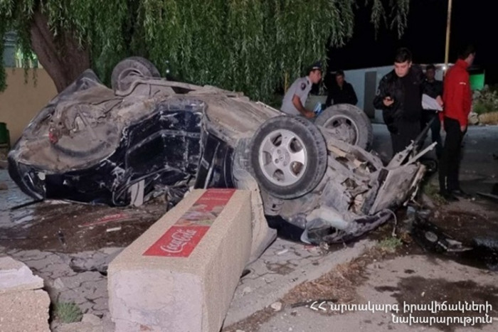 На трассе Аштарак-Эчмиадзин произошло трагическое ДТП