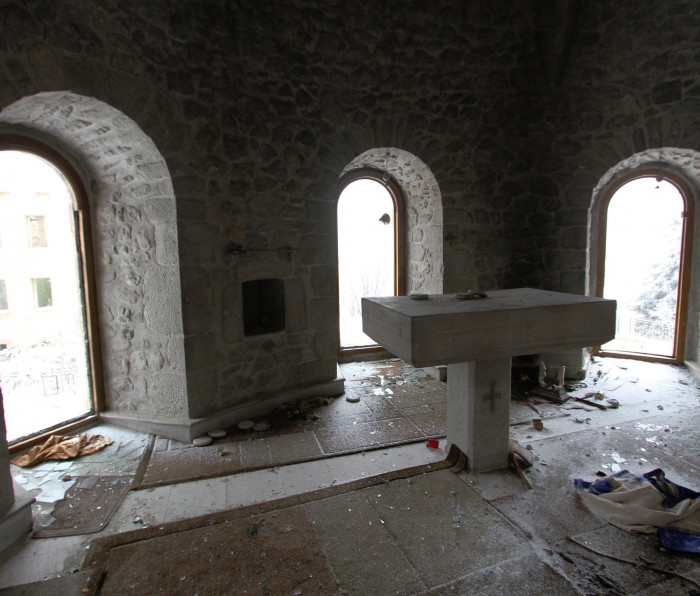 Артур Казарян: Азербайджанцы полностью разрушили церковь «Канач жам» в Шуши