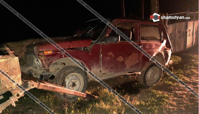 В Армении 44-летний водитель совершил наезд на 13-летнего подростка