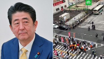 Eski Japonya Başbakanı Şinzo Abe'ye silahlı saldırı