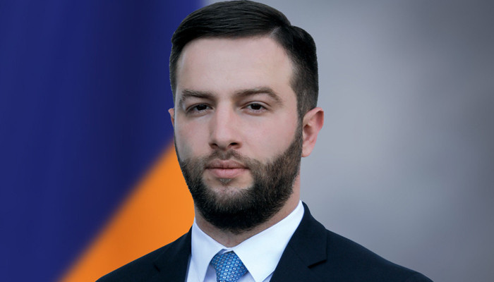 Арам Торосян назначен пресс-секретарем Минобороны Армении