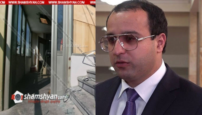 В Ереване произошел взрыв у станции техобслуживания, принадлежащей отцу депутата Айка Саркисяна