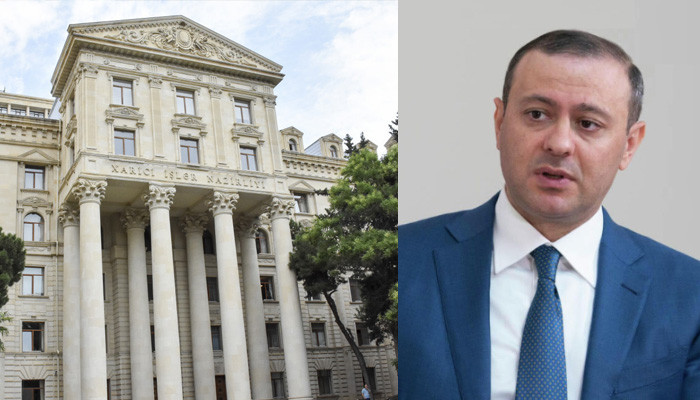 МИД Азербайджана назвал визит Армена Григоряна в Степанакерт «провокационным шагом»