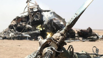 Вертолет сирийской армии рухнул во время тренировки