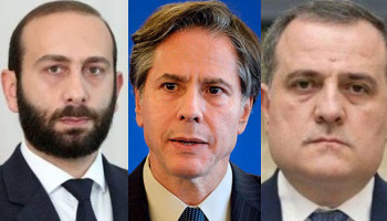 A trilateral meeting between Mirzoyan, Blinken and Bayramov will take place today in New York