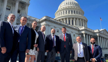 Foreign Minister David Babayan Met in the U.S. Congress with a Group of U.S. Congressmen, Senators and Representatives of the Legislative Wing