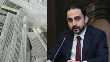 «Жоховурд»: Тигран Авинян завтра будет назначен заместителем мэра Еревана