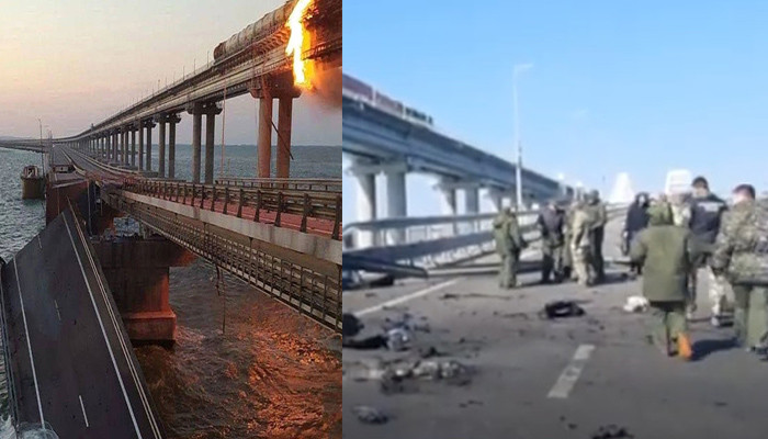 Russia says 3 killed in Crimea bridge blast