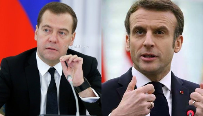 Медведев: Ясно, почему Макрон говорит о любви к Армении