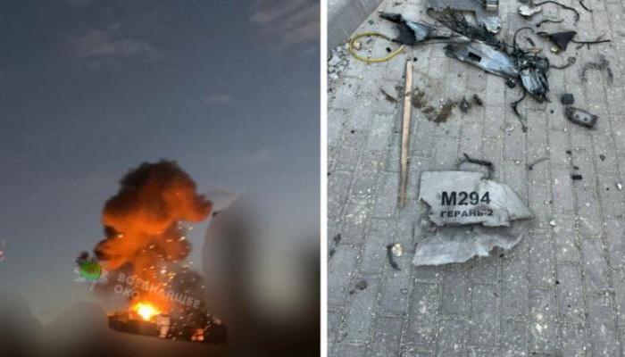 Multiple explosions in Kyiv as Ukraine reports kamikaze drone strikes
