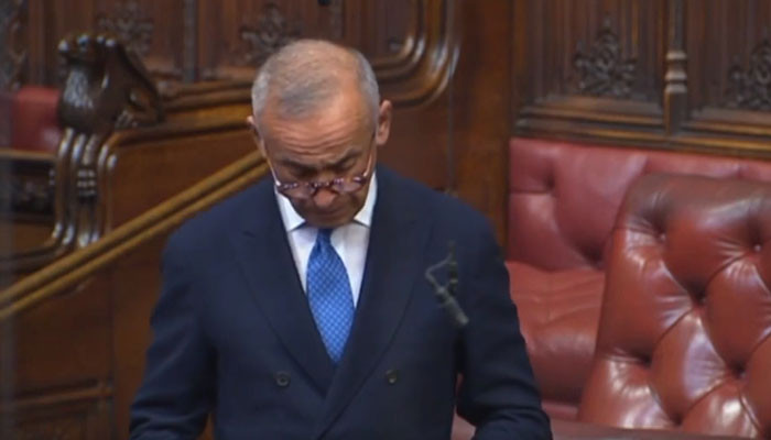 Lord Darzi made a powerful speech during the debate of the Genocide determination bill's