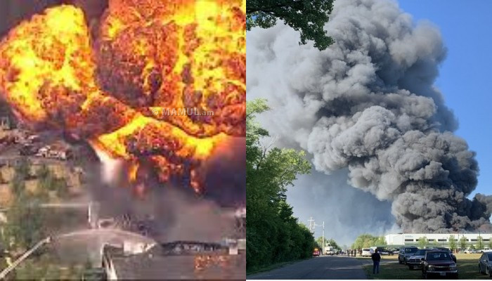 ԱՄՆ-ում այրվում է քիմիական գործարան, իրականացվել է տարհանում