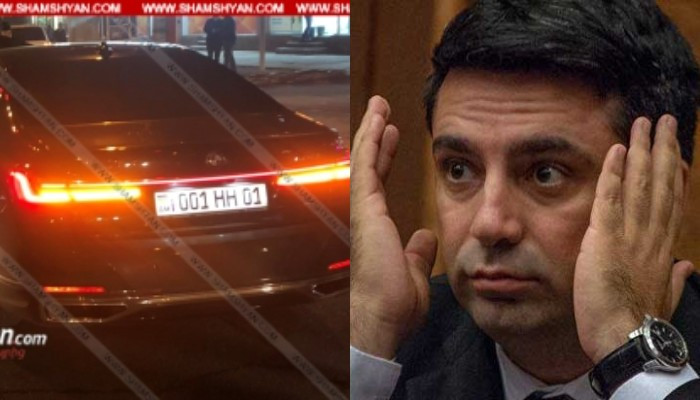 Երևանում ավտովթարի է ենթարկվել Ալեն Սիմոնյանին սպասարկող BMW-ն