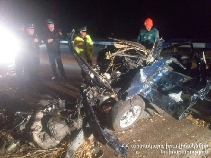 Երևան-Սևան ճանապարհին ավտոմեքենան բախվել է ծառին․ վարորդը և ուղևորը տեղում մահացել են