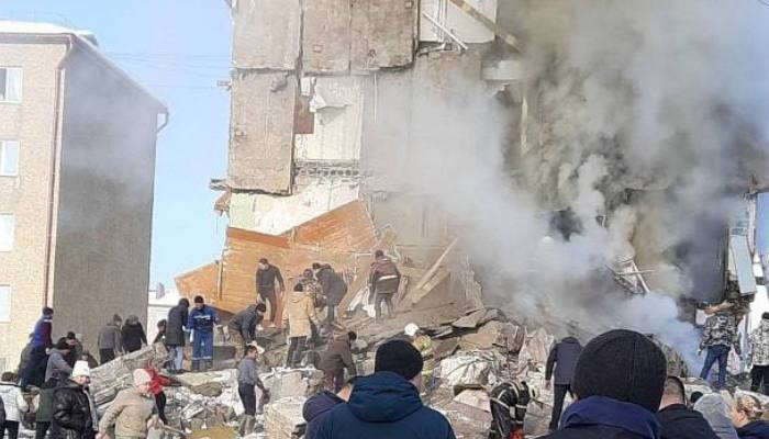 Взрыв газа в многоквартирном доме на Сахалине