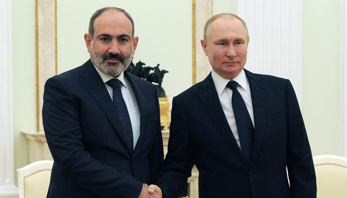 Путин встретится с Пашиняном в Ереване 23 ноября