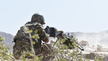 Units of Azerbaijani armed forces opened fire in direction of Armenian positions