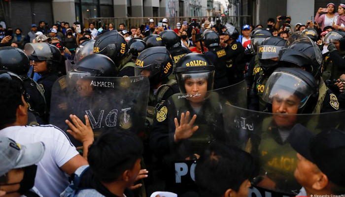 Seven dead in protests in Peru