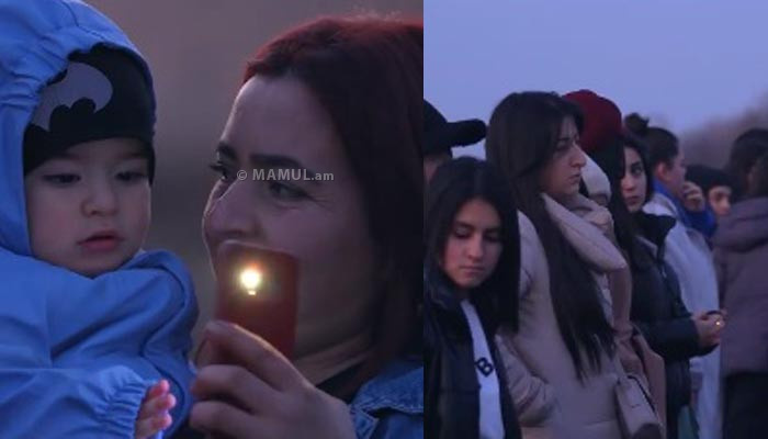 Hundreds of Artsakh youngsters raising their voice