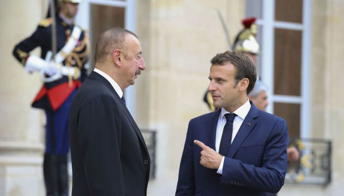 Macron calls on Azerbaijani president to ensure free movement in Lachin corridor
