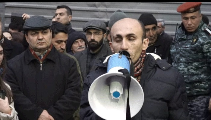 ''For 18 days already Artsakh 120,000 people are under total blockade''. Artak Beglaryan