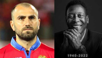 ''Rest in peace, legend of football''. Yura Movsisyan