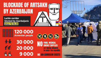 Artsakh has been under siege for almost a month