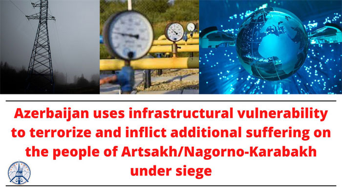 Azerbaijan uses infrastructural vulnerability to terrorize and inflict additional suffering on the people of Artsakh under siege