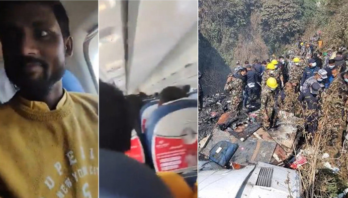 Пассажир разбившегося в Непале самолета снял на телефон последние секунды полета