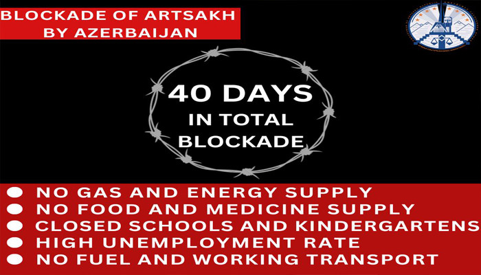Day 40: the blockade of Artsakh has reached its critical point