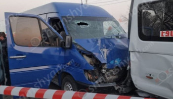 Բախվել են Էջմիածին-Երևան երթուղու մարդատար Gazel-ն ու Mercedes Sprinter-ը․ կա 1 զոհ, 7 վիրավոր