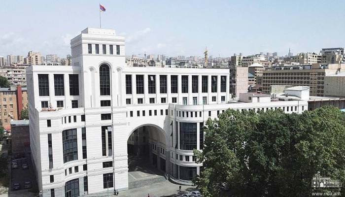 Armenian MFA concerned by violence against Armenian Patriarchate in Jerusalem