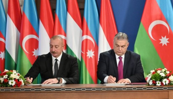 Ադրբեջանն ու Հունգարիան համատեղ հռչակագիր են ստորագրել ռազմավարական գործընկերության մասին