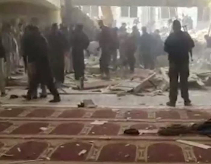 25 killed, 120 injured in blast at Peshawar Police Lines mosque