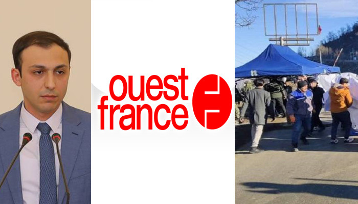 Омбудсмен Арцаха в интервью французскому «Ouest France» коснулся блокады Лачинского коридора