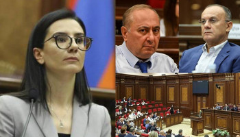 В парламенте обсуждается вопрос о лишении неприкосновенности Сейрана Оганяна и Армена Чарчяна