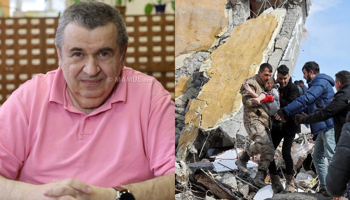 Սեյսմոլոգ Ռուբեն Թաթևոսյանը բացատրել է Թուրքիայում տեղի ունեցած երկրաշարժի պատճառը