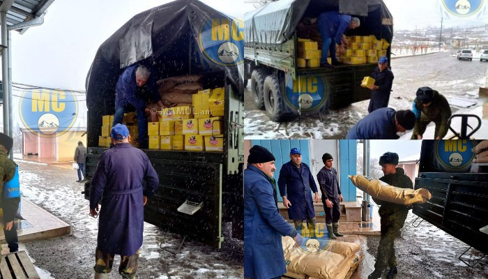 В Нагорный Карабах доставили 25 тонн гуманитарной помощи!