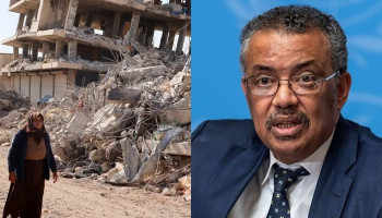 DSÖ Genel Direktörü Ghebreyesus depremin vurduğu Halep'e gitti
