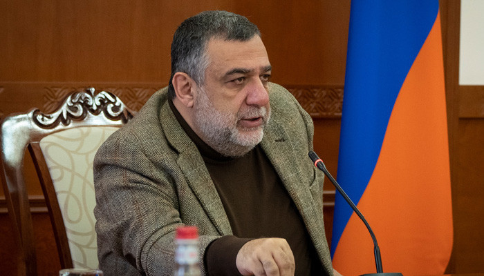 ''Azerbaijan uses these tactics to achieve of forced deportation of the indigenous Armenian population of Artsakh''. Ruben Vardanyan