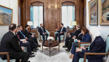The meeting between the Foreign Minister of Armenia and the President of Syria