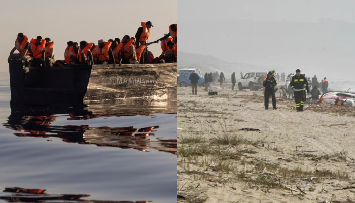 İtalya'da düzensiz göçmenleri taşıyan tekne battı
