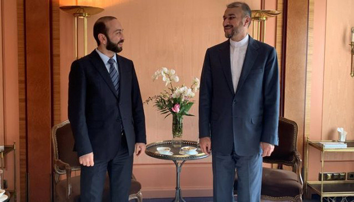 Armenian and Iranian Foreign Ministers meet in Geneva