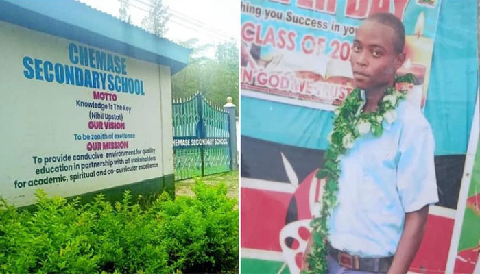 А student dies after two teachers allegedly beat him over cheating in exam