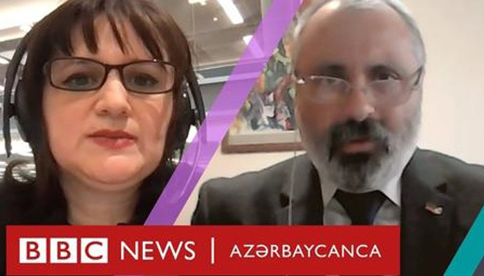 ''Interview with the Azerbaijani service of the well-known BBC''. David Babayan
