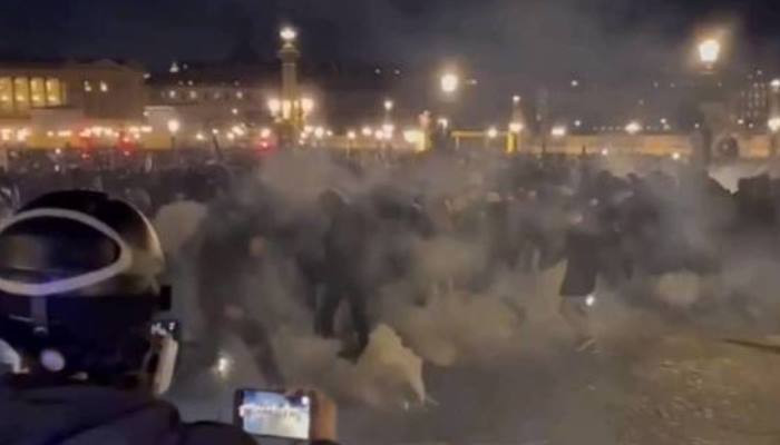 Փարիզում ոստիկանությունն արցունքաբեր գազ է կիրառել ցուցարարների վրա