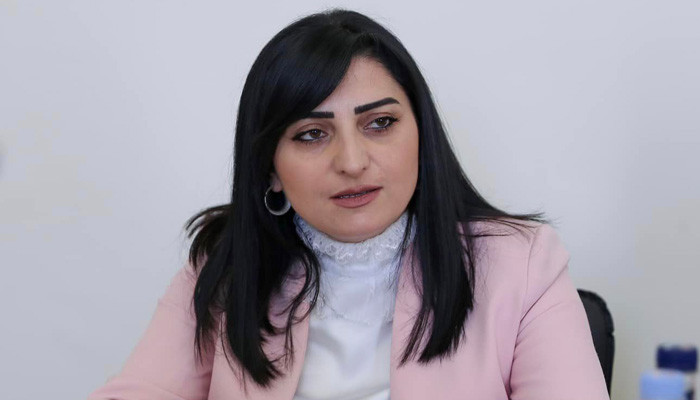 ''I have warned that the accumulation of Azerbaijani armed forces and heavy military equipment is noticeable on the borders of Armenia and Artsakh''. Taguhi Tovmasyan
