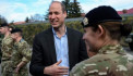 Prince William makes surprise visit to troops near Ukraine border in Poland