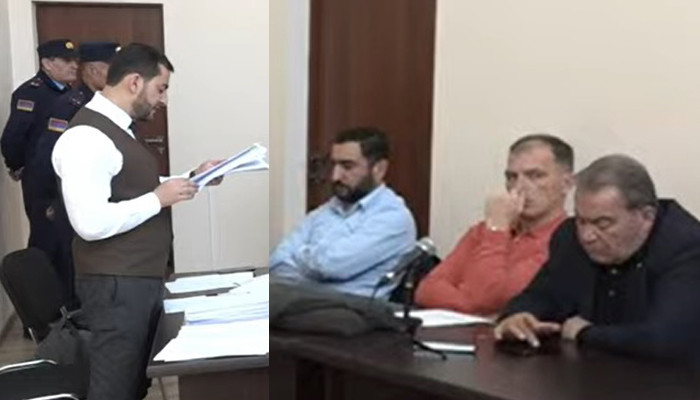 Վլադիմիր Գասպարյանի, Լևոն Երանոսյանի և մյուսների գործով դատական նիստը՝ ուղիղ միացմամբ